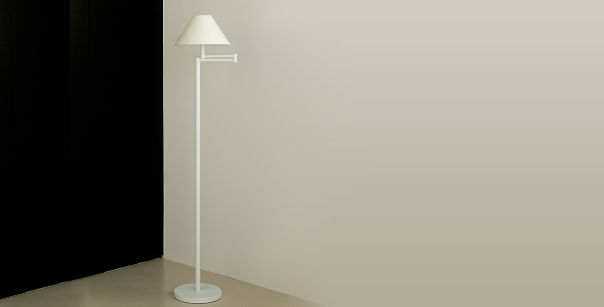  Line Floor Lamp White