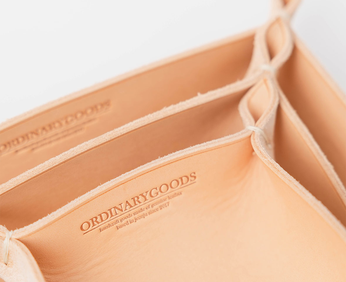 ordinarygoods Leather tray S