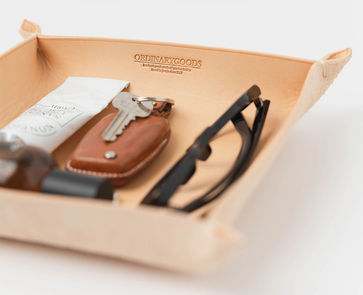 ordinarygoods Leather tray L