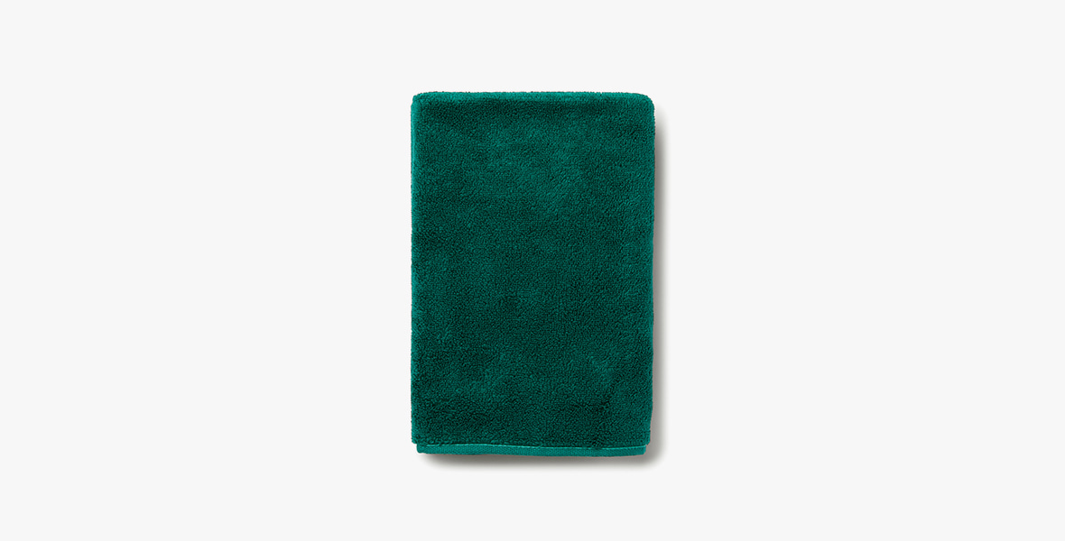 SOM TOWEL, FOREST GREEN