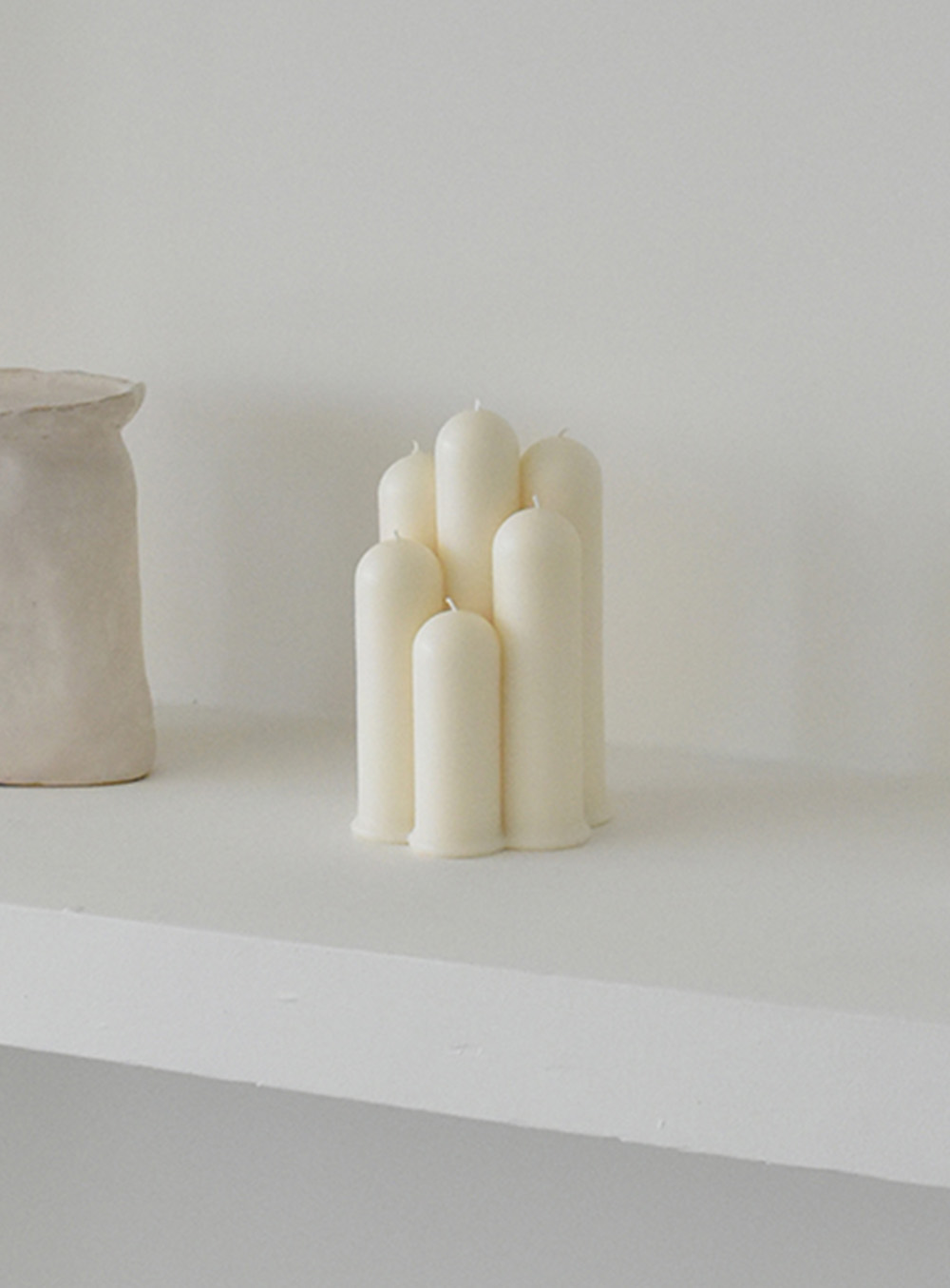 허니플라밍고 - Tube Stick Candle - Ivory