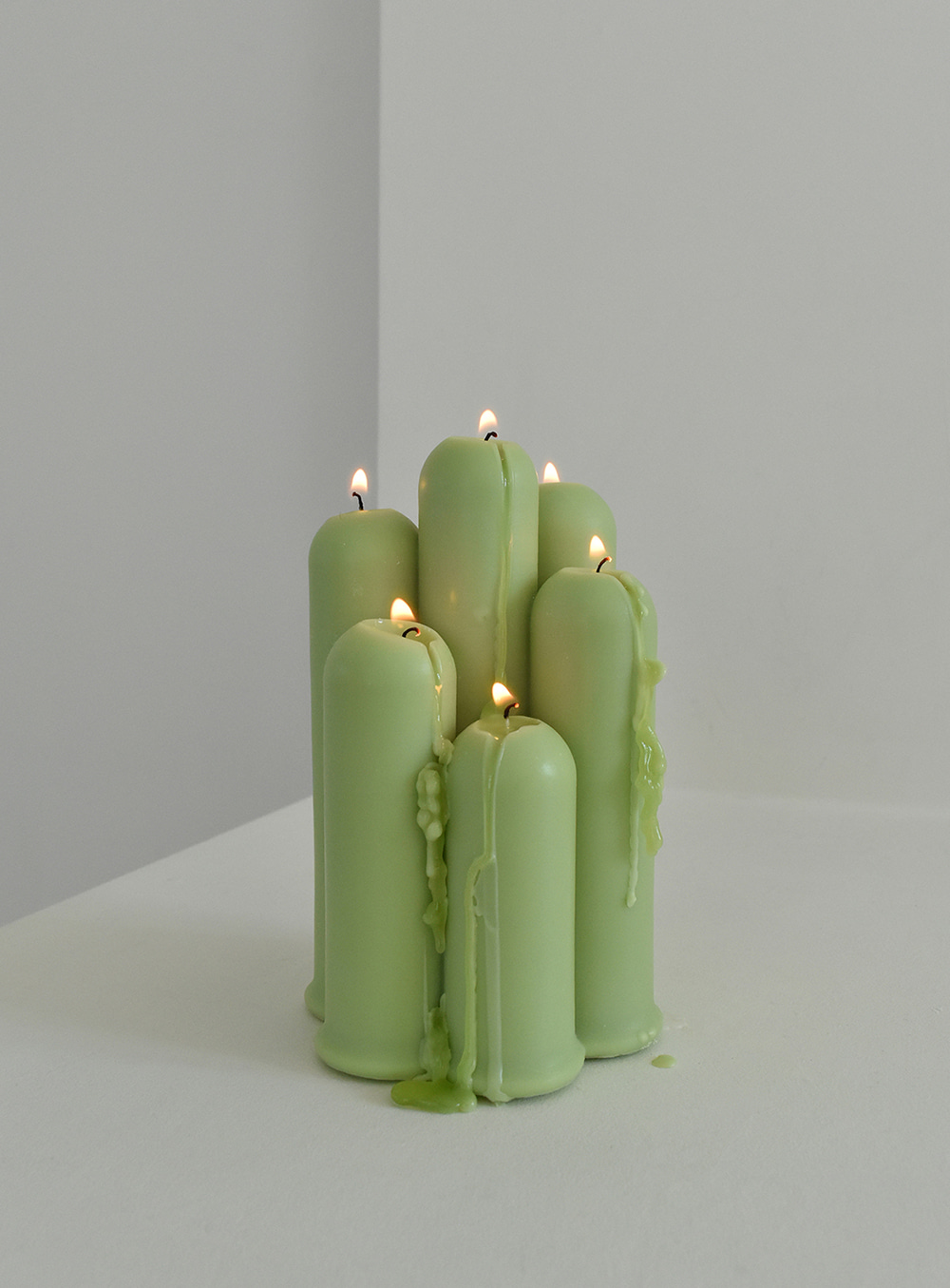 허니플라밍고 - Tube Stick Candle - Green
