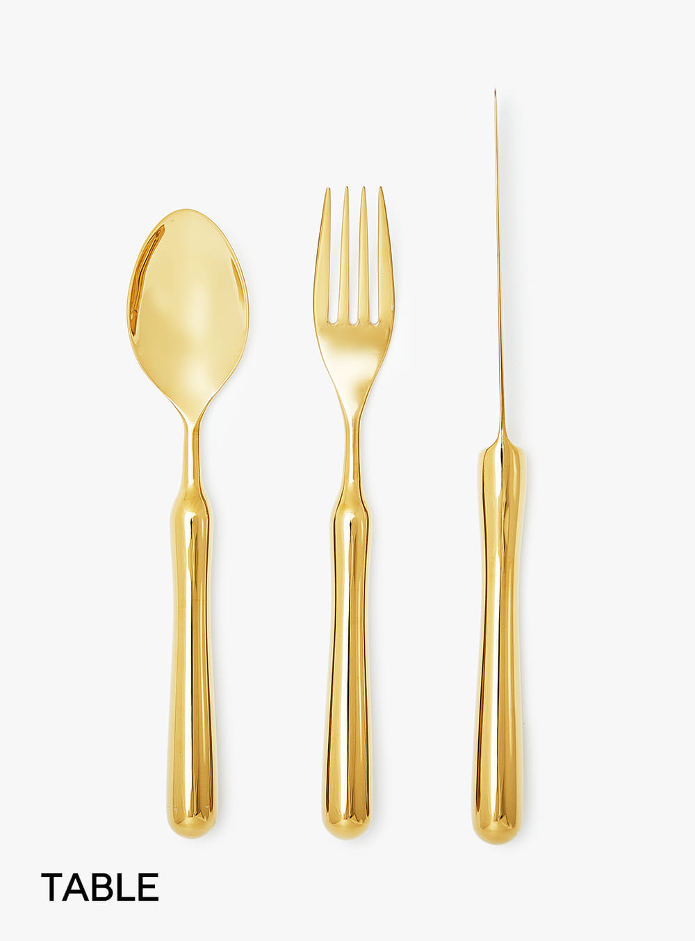 호랑 - Table Size Cutlery Set Gold Edition